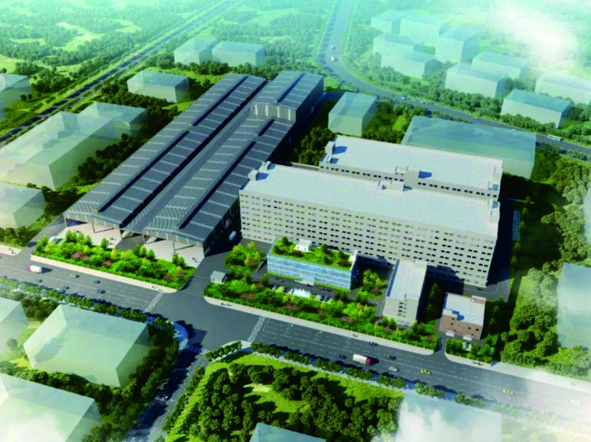 河南襄城600兆瓦光伏建筑一體化薄膜幕墻制造基地項(xiàng)目